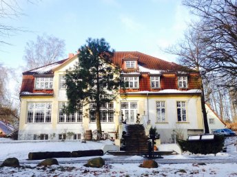 Winterzeit am Wolgastsee auf der Insel Usedom