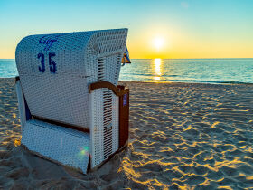 Schneeballschlacht auf Rügen