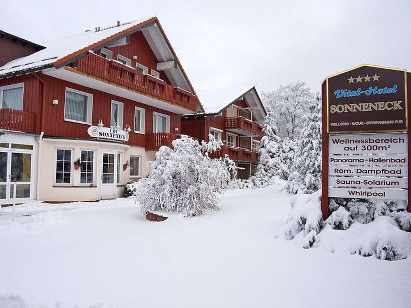 Weihnachts-Spezial 4 Tage im 4 Sterne Wellnesshotel im Harz 