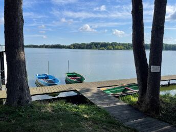 Radler-Landidylle mit Seeblick in Kloster Lehnin