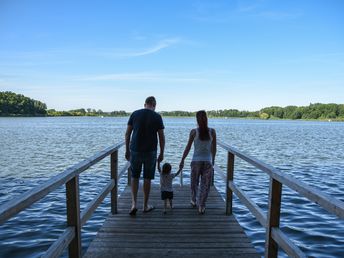 Radler-Landidylle mit Seeblick in Kloster Lehnin