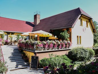 Radler-Landidylle mit Seeblick in Kloster Lehnin