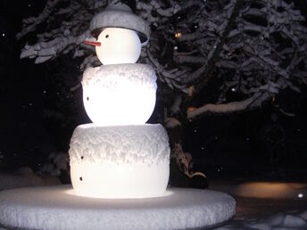 Weihnachten oben auf dem Berg 