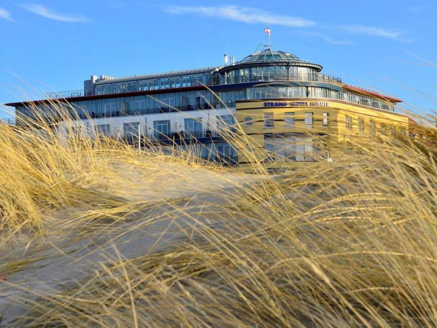 Kurzurlaub in Warnemünde, direkt am Strand