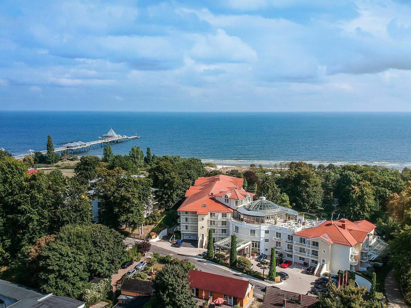 Ostseeauszeit im Strandidyll Heringsdorf/ Ostseeinsel Usedom