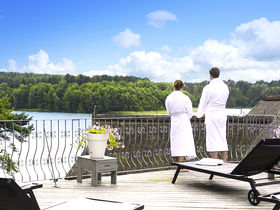 Weihnachten im Ferienhaus am See