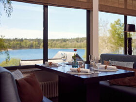 Weihnachten im Ferienhaus am See