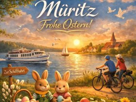Ostern an der Müritz inkl. Schifffahrt, Therme und Fahrräder