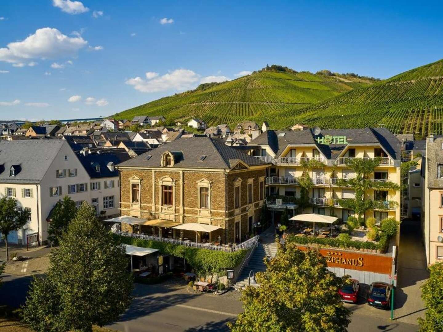 Romantik pur direkt an der Mosel inkl. HP, Massage & Wellness