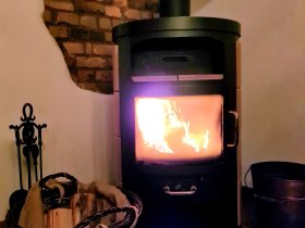 Romantische Auszeit mit Sauna und Kamin im Ferienhaus