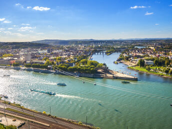 Koblenz-Zauber: 3 Tage Kurzurlaub zwischen Mosel und Rhein