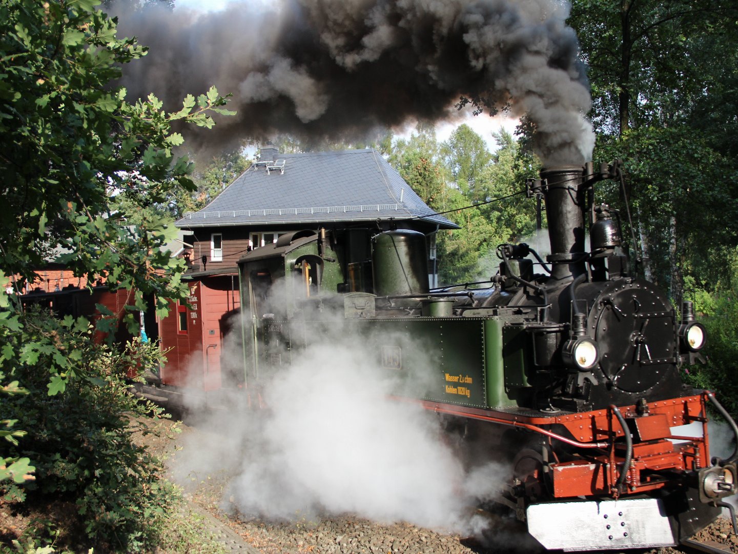 Dampfeisenbahnromantik im Zittauer Gebirge