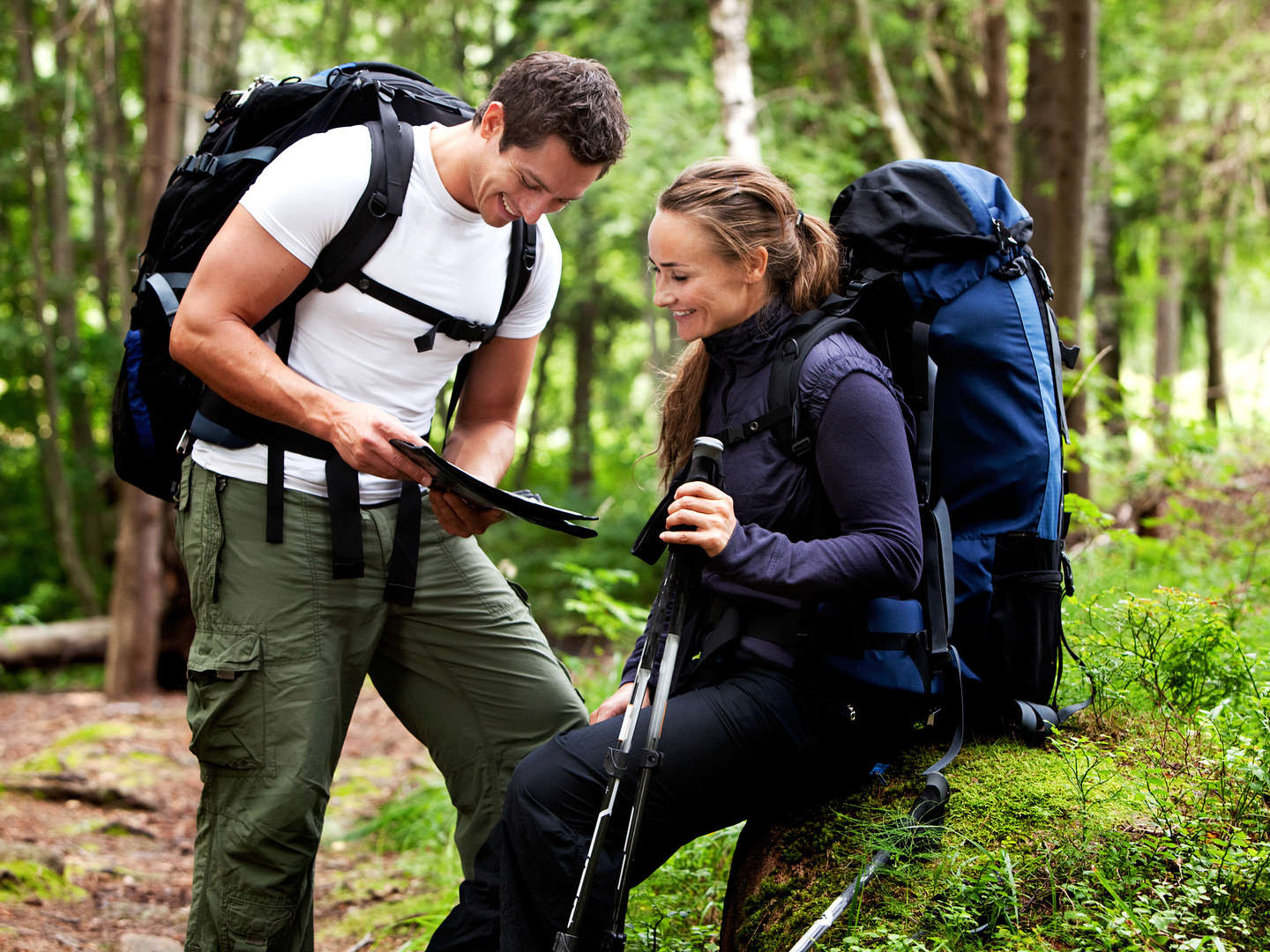 Mit Rucksack, Hut & Wanderstock in den Thüringer Wald