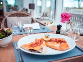 Genießen Sie den unvergleichlichen Blick über die Kieler Förde