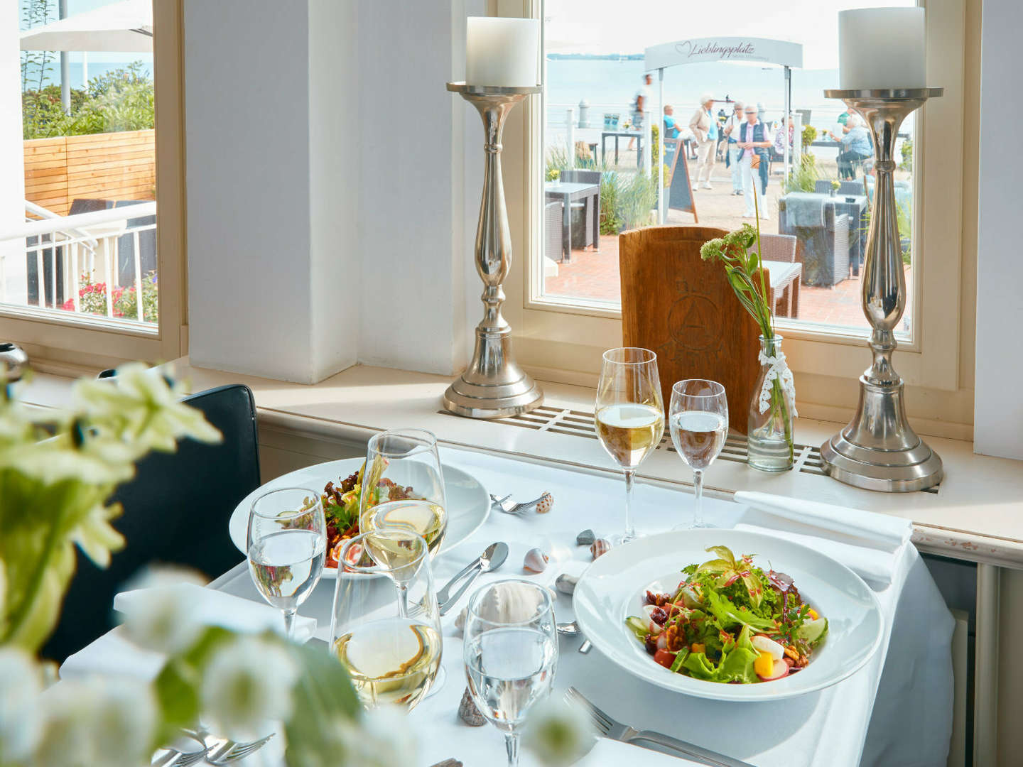 4 Romantiktage in Travemünde direkt am Strand I Frühling oder Herbst