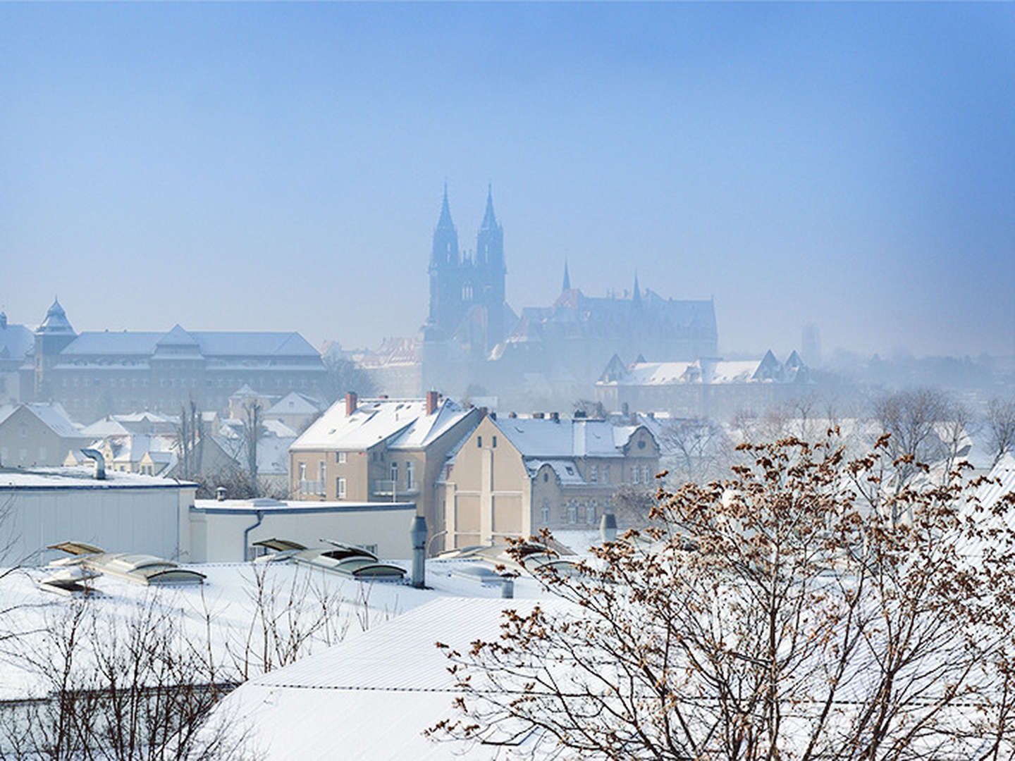 Winter-Spezial zum Schnäppchenpreis in der Wein- und Porzellanstadt Meißen