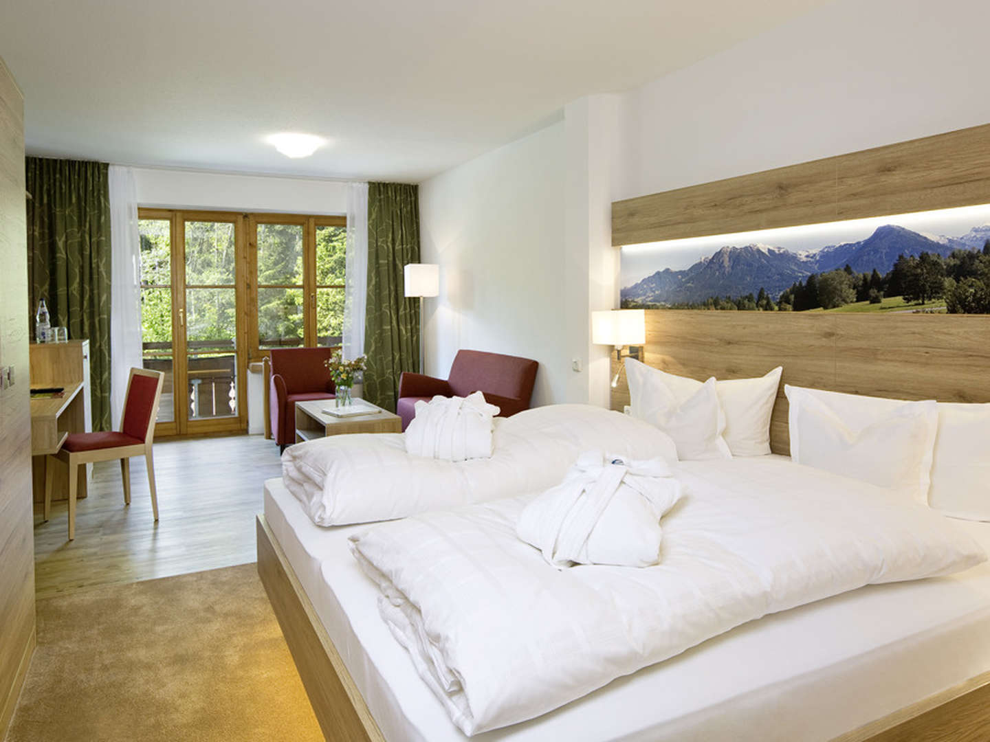 7 Übernachtungen -Berge erleben HP- im 4**** Hotel im Allgäu -