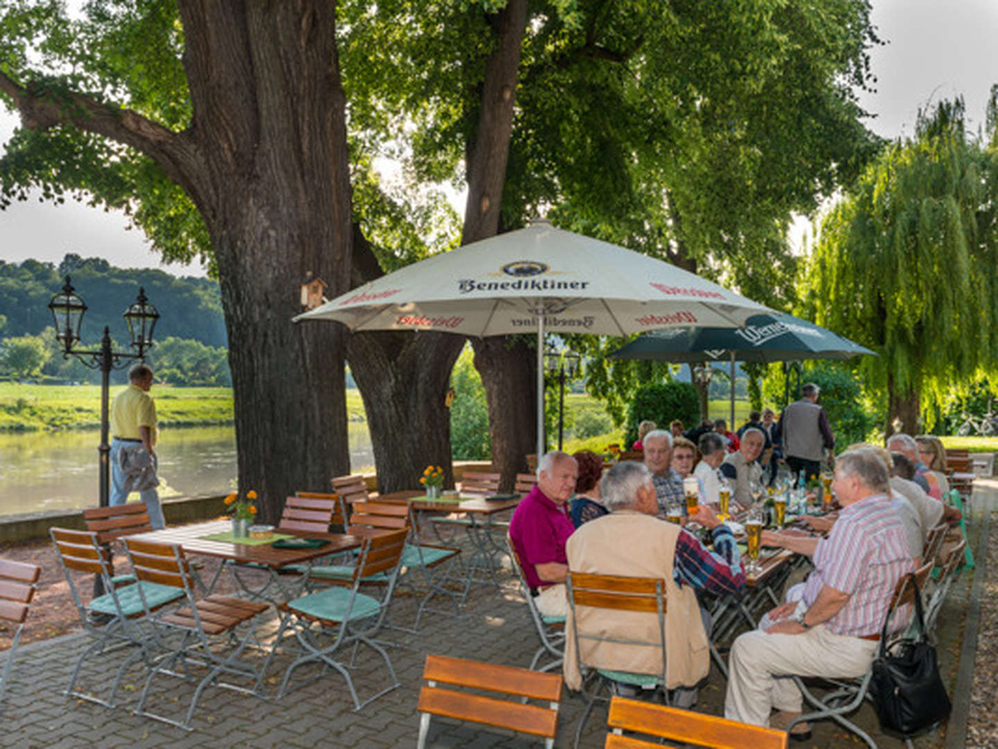 Porzellan und Wein in Meißen direkt an der Elbe