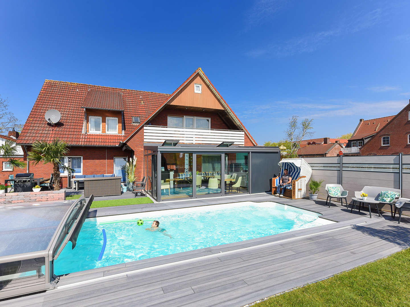 4 Wellnesstage im Ferienappartement an der Nordsee inkl. Eintritt Therme & Halbpension