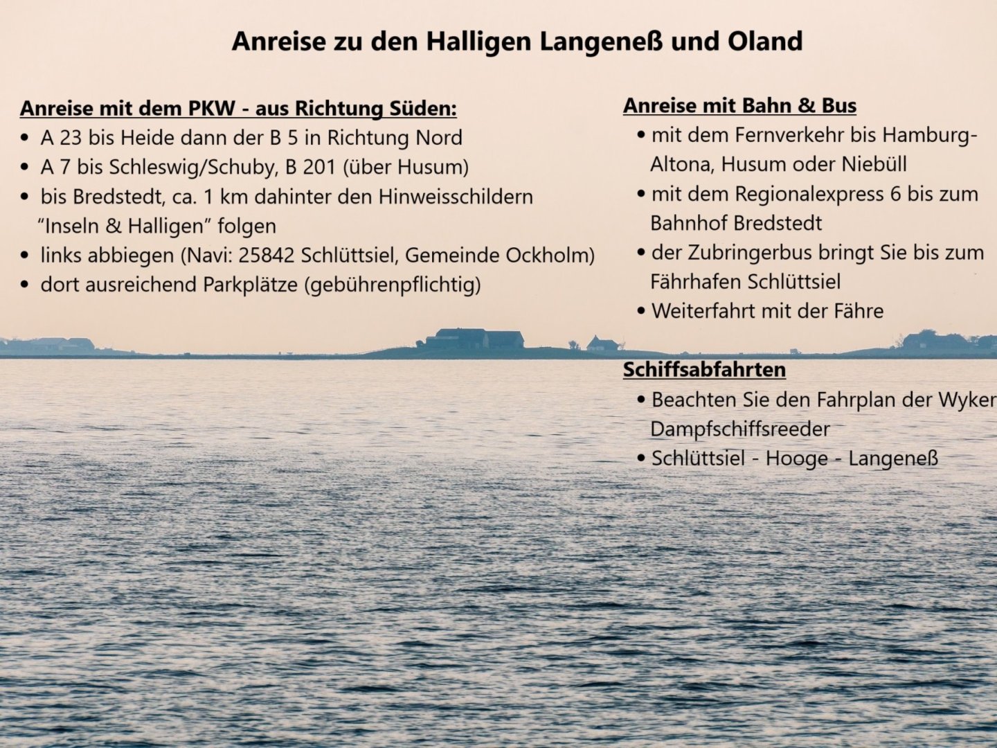 Last Minute - Hallig Langeness in der Nordsee