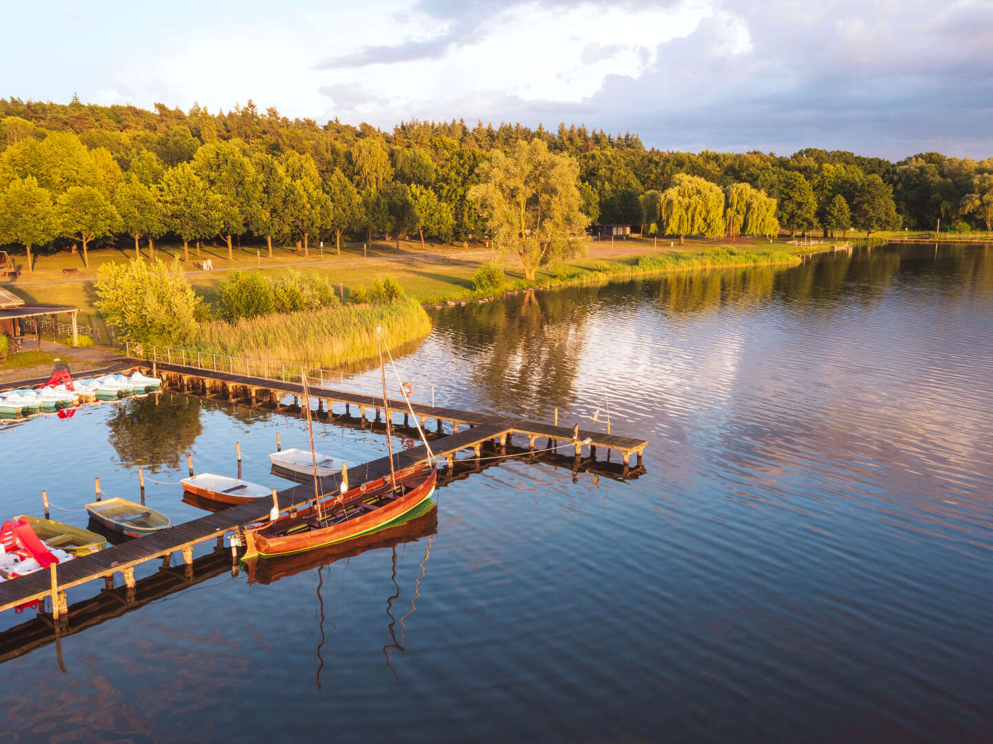 5 Tage zu Wasser und zu Land - Urlaub direkt am Inselsee Güstrow 