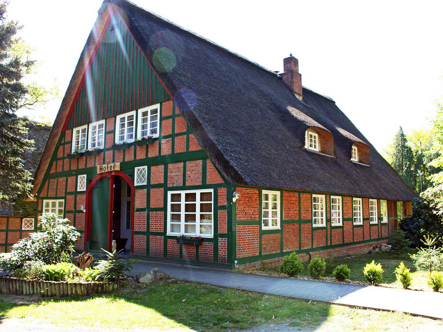 Romantik pur in der Wingst - die grüne Lunge der Nordsee