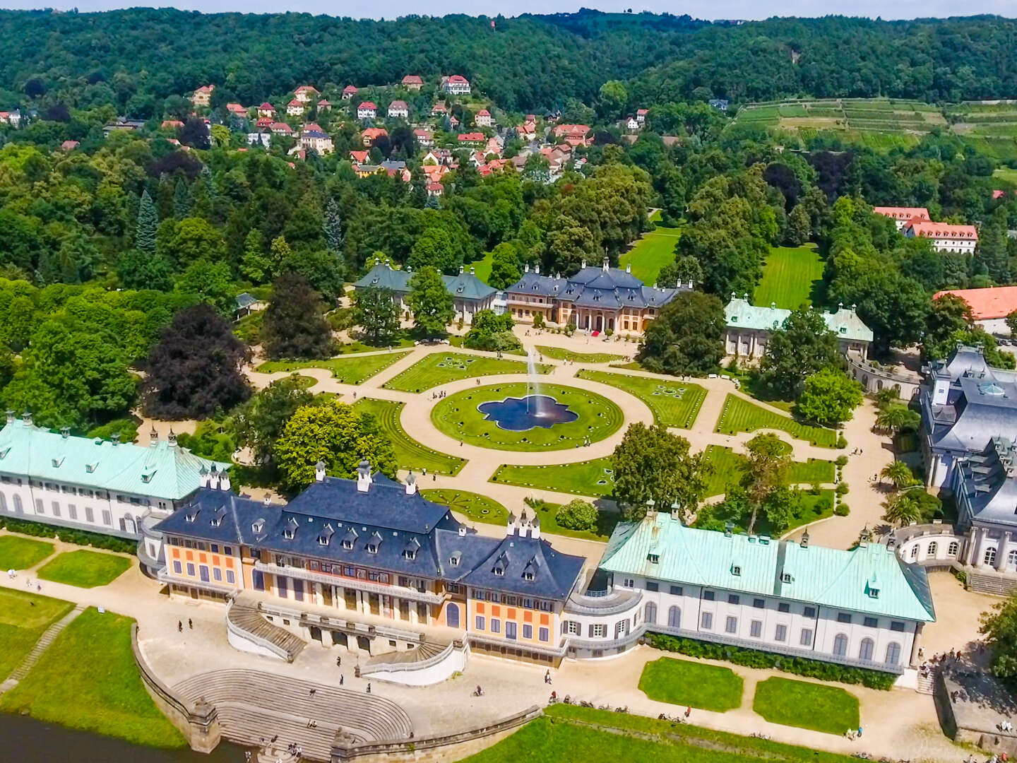 Romantik an der Elbe - 4 Tage im Hotel Elbterrasse Wachwitz 