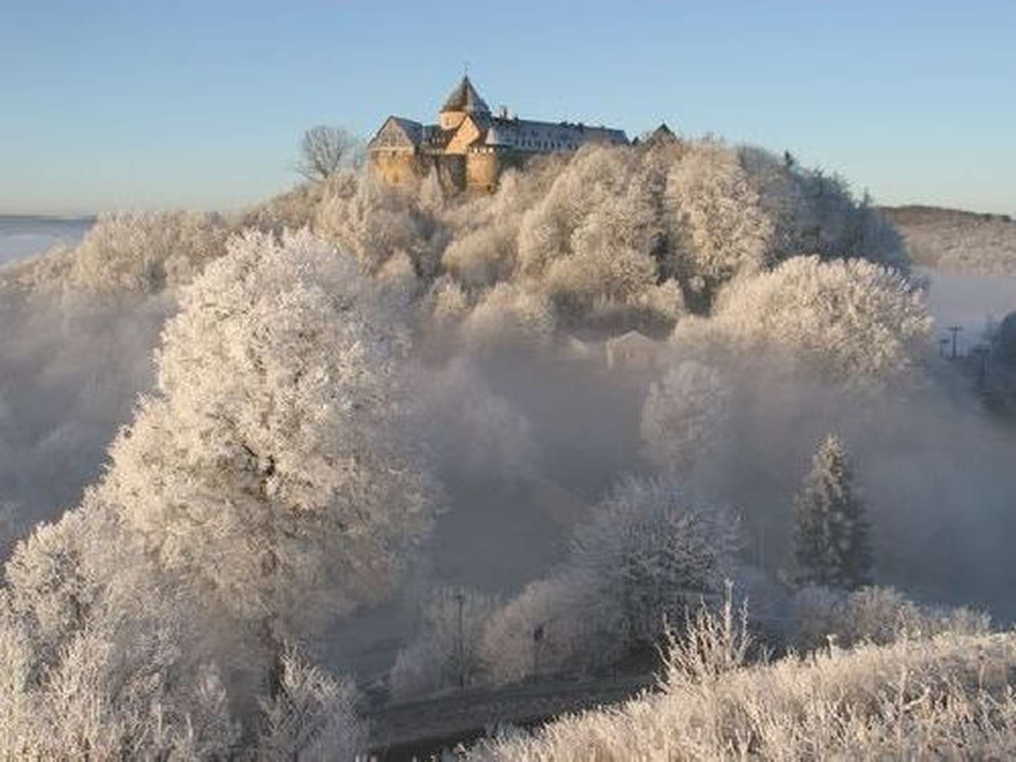 Blauer Montag am Edersee auf Schloss Waldeck