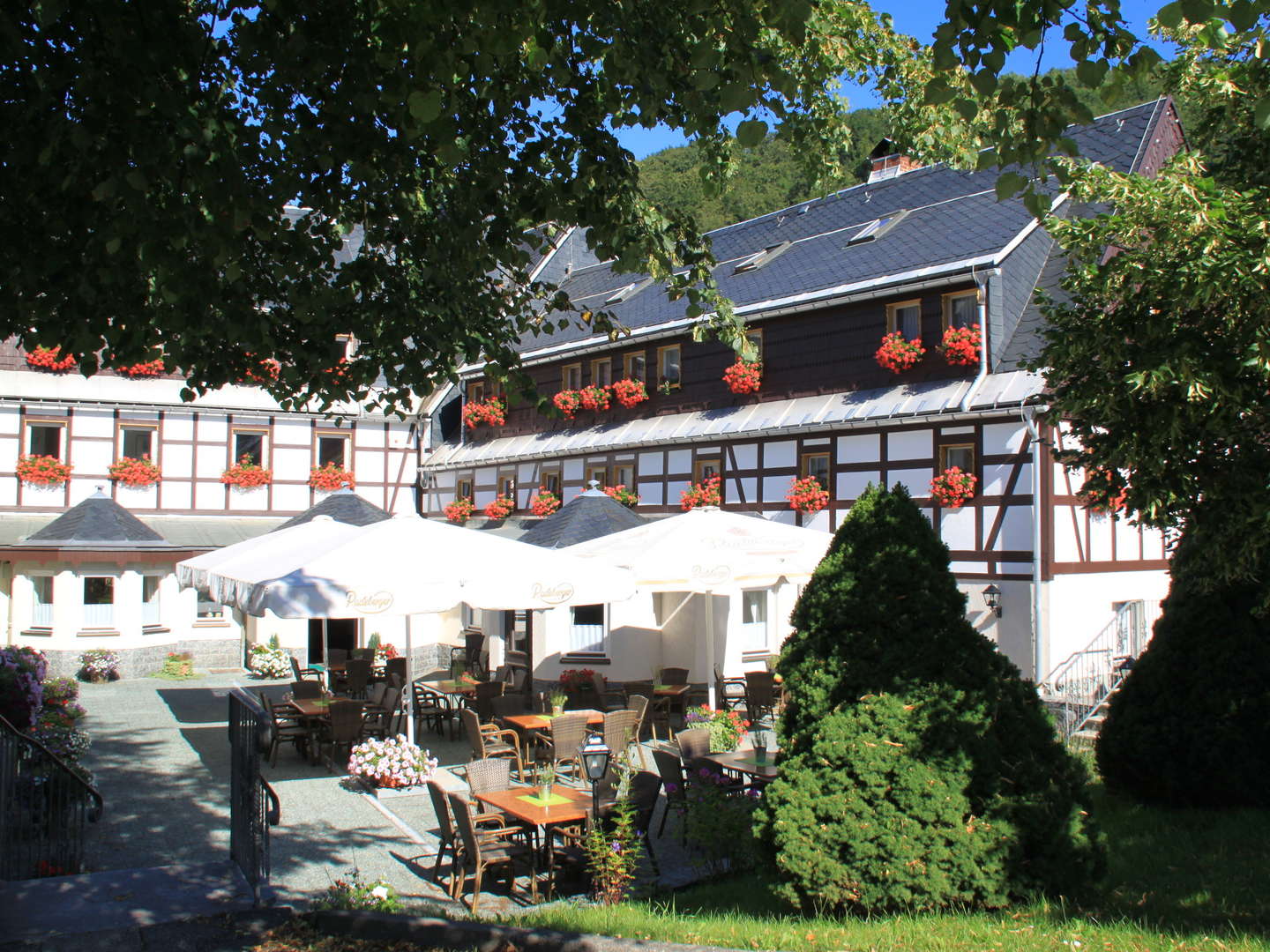 Kurzurlaub im Naturhotel Lindenhof im Erzgebirge inkl. Halbpension 