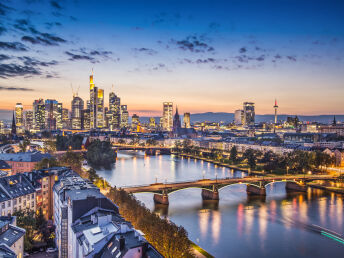 Skyline Momente in Frankfurt am Main - 3 Tage Kurztrip mit Aussicht