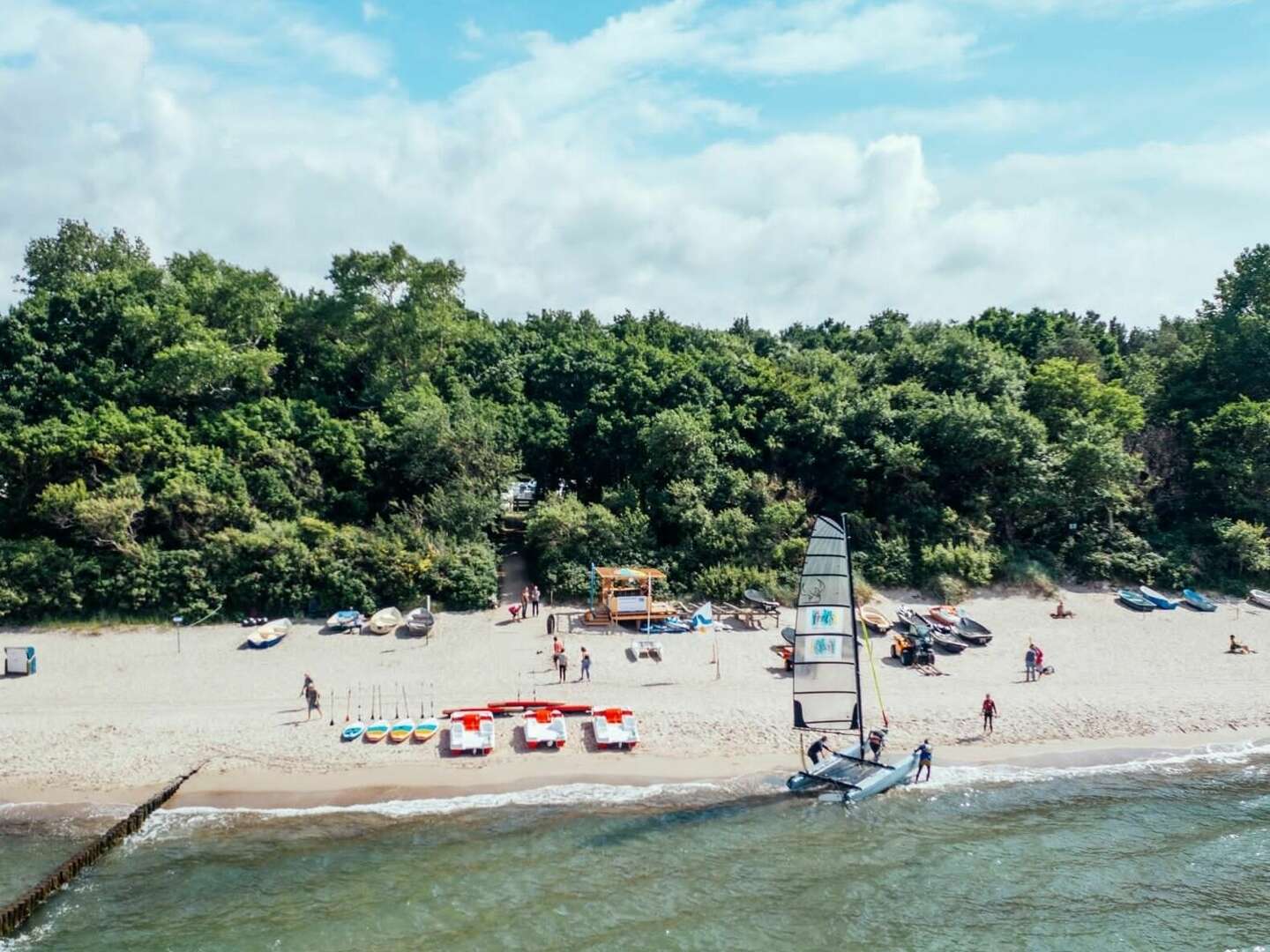 Verschnaufen an der Ostseeküste von Mecklenburg