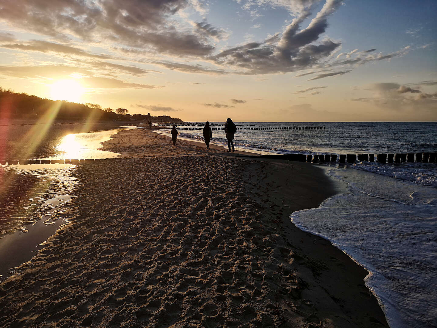 Kurze Auszeit am Strand von Kühlungsborn