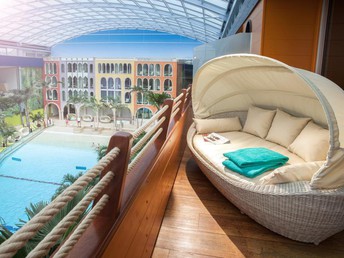 Relaxen unter Palmen Therme Erding