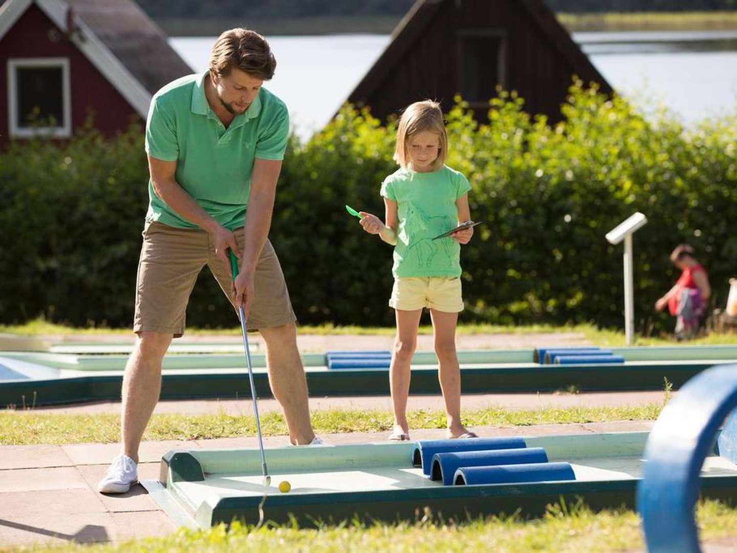 Kurzurlaub an der Mecklenburgischen Seenplatte Minigolf