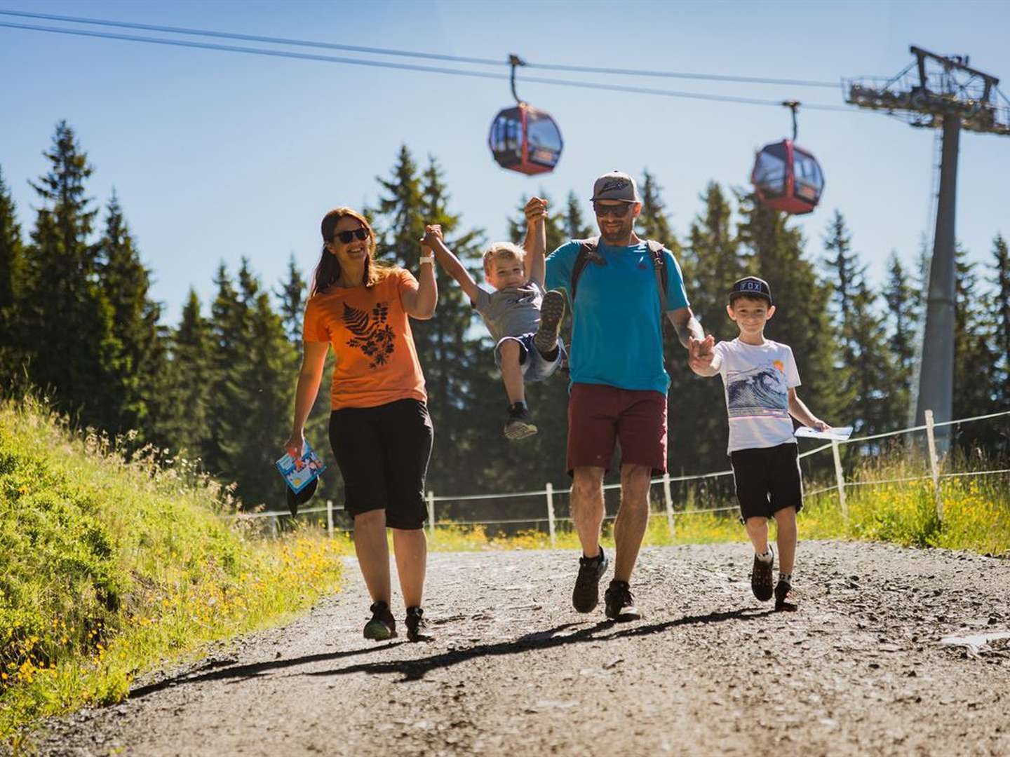 Familienurlaub in Saalbach inkl. Joker Card &  2 Kinder bis 12 Jahre | 4 Nächte 