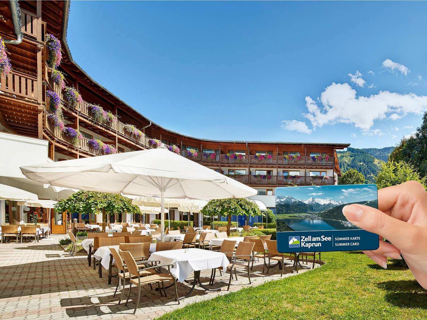 Urlaub in der Salzburger Bergwelt inkl. Wellness & Zell am See - Kaprun Sommerkarte 