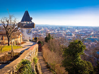 Rauf auf den Schlossberg in Graz - inkl. Ticket