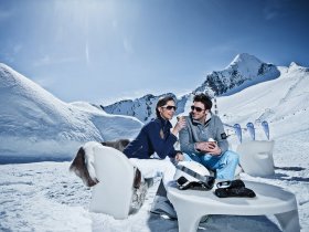 Sonnenskilauf in Zell am See 