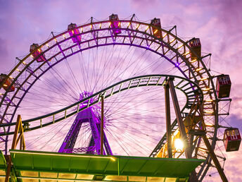 Riesenradromantik in Wien mit Blick über Prater & City | 7 Nächte