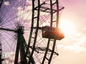 Riesenradromantik in Wien mit Blick über Prater & City | 4 Nächte