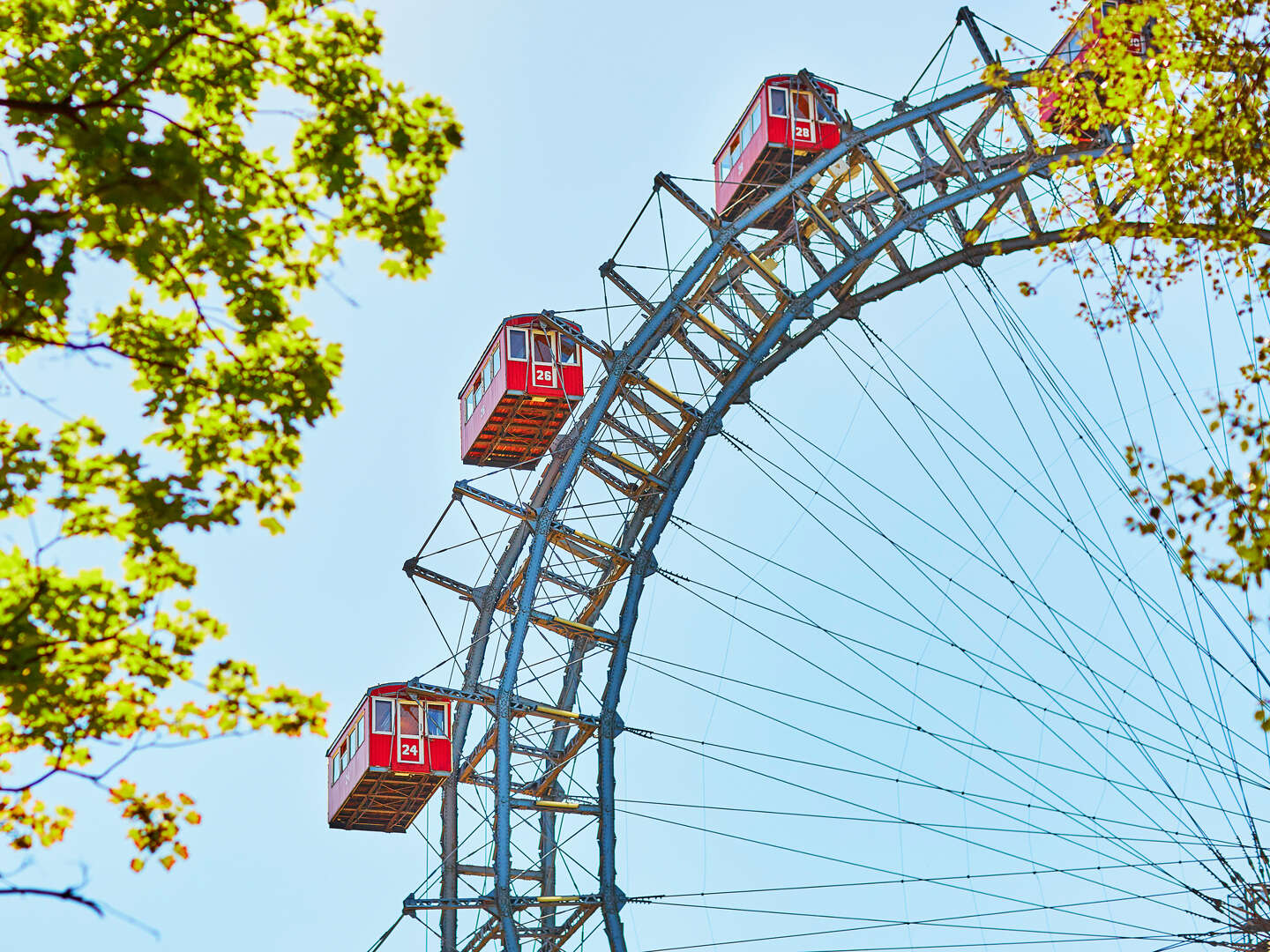 Riesenradromantik in Wien mit Blick über Prater & City | 5 Nächte