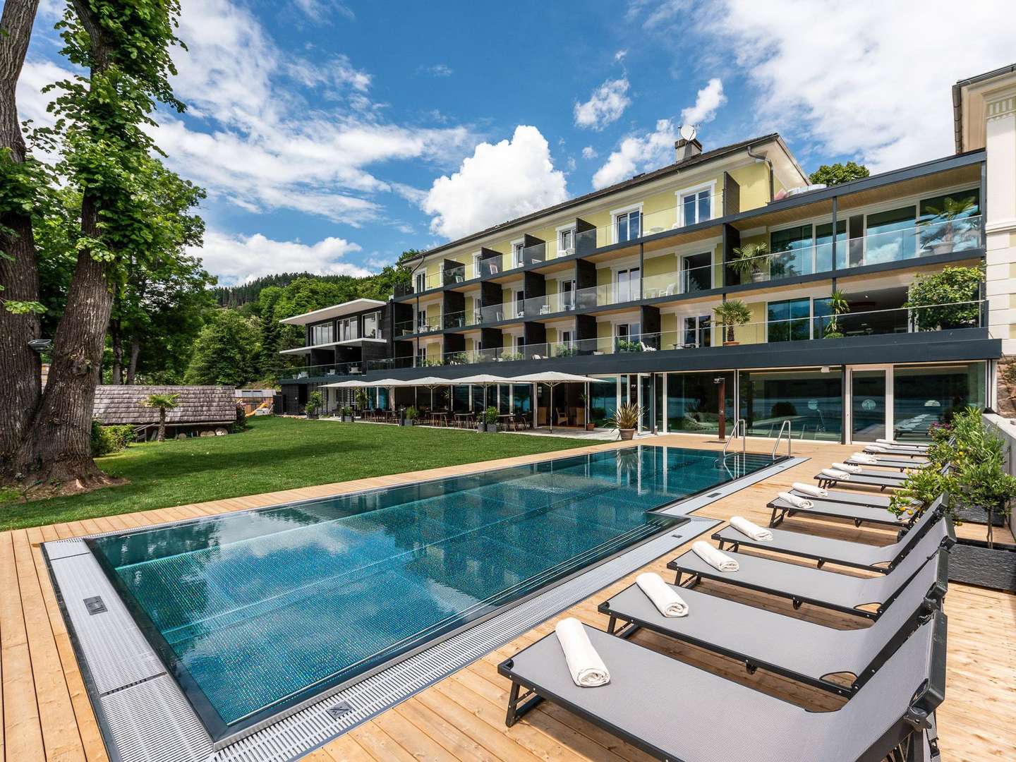 Badeurlaub am Millstätter See mit Privatstrand & Infinitypool | 2 Nächte