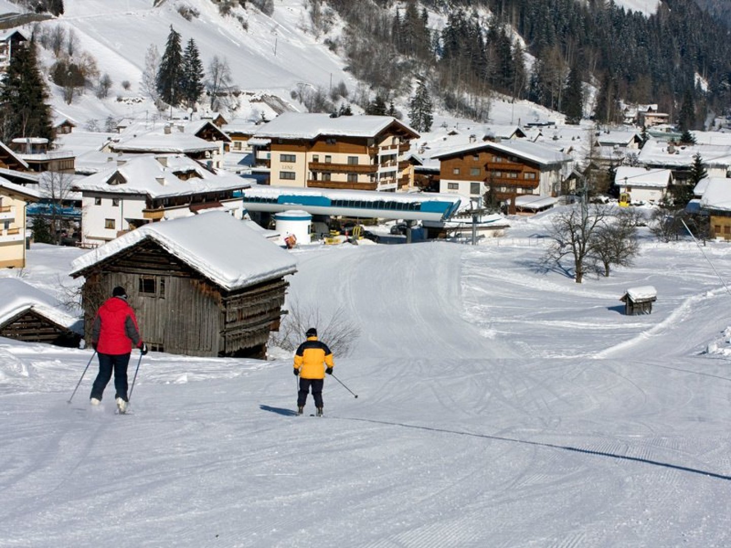 März Skiurlaub direkt an der Piste