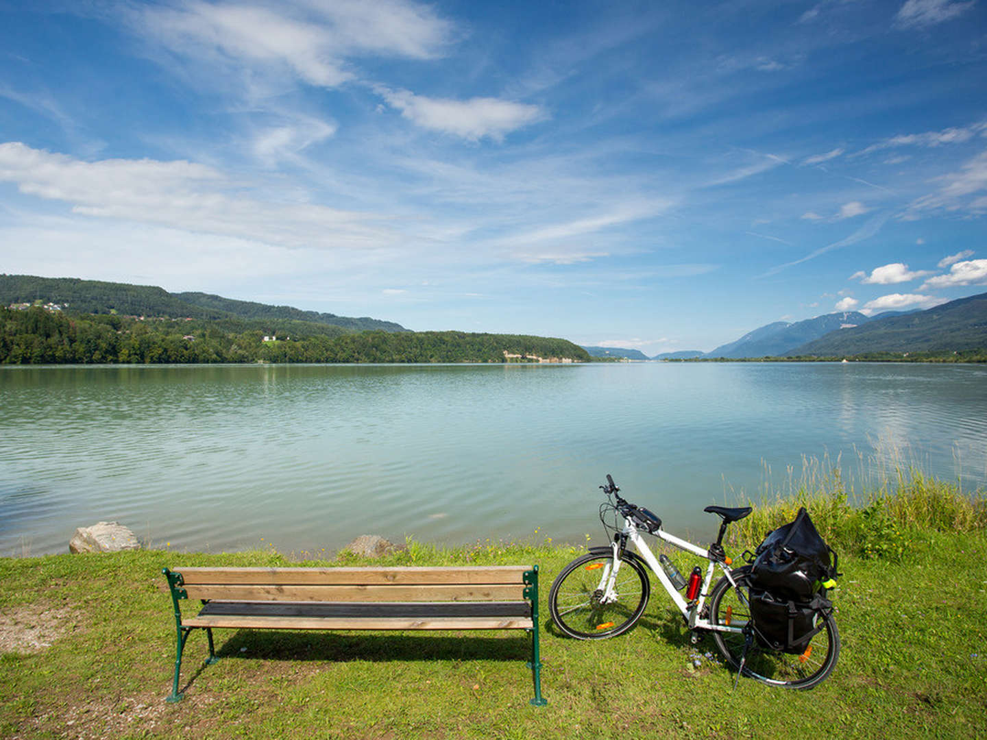 Radurlaub am Klopeinersee inkl. geführten Biketouren & E-Bike | 4 Nächte