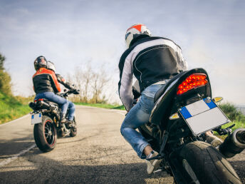 Motorrad–Erlebnis am Pfälzer Wald inkl. Menü & Sektfrühstück