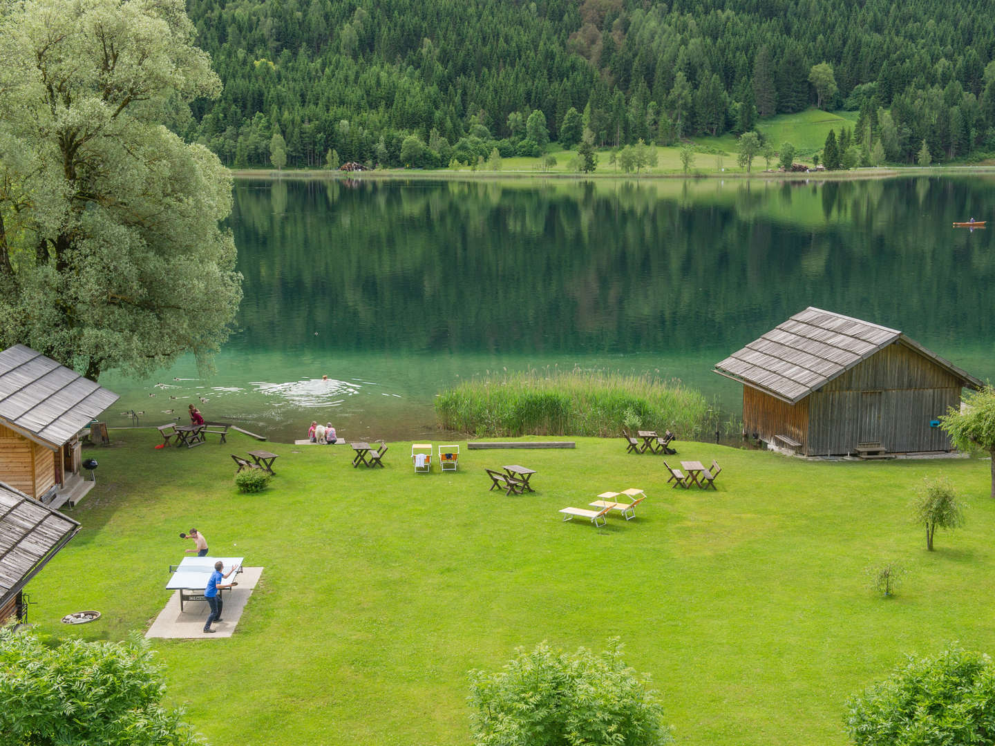 Aktivurlaub am Weissensee inkl. Wadl-Massage & Bio-Wiesenmilch von unserer Alma