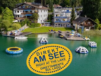 Relaxurlaub direkt am Wörthersee inkl. Wörthersee Plus Card 