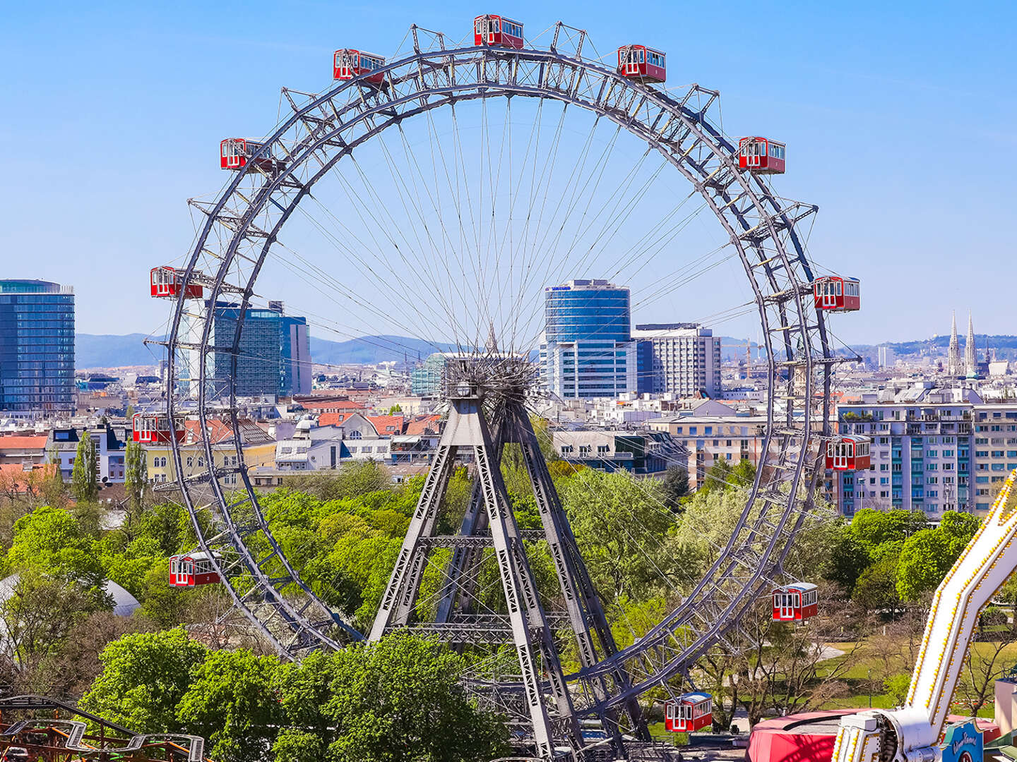 Traumhafter Blick über Wien inkl. Riesenrad Fahrt  | 1 Nacht   