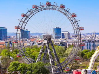 Traumhafter Blick über Wien inkl. Riesenrad Fahrt  | 3 Nächte 