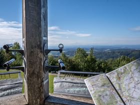Höchsten Zeit 6 Tage mit Blick Richtung Bodensee und Alpenkette